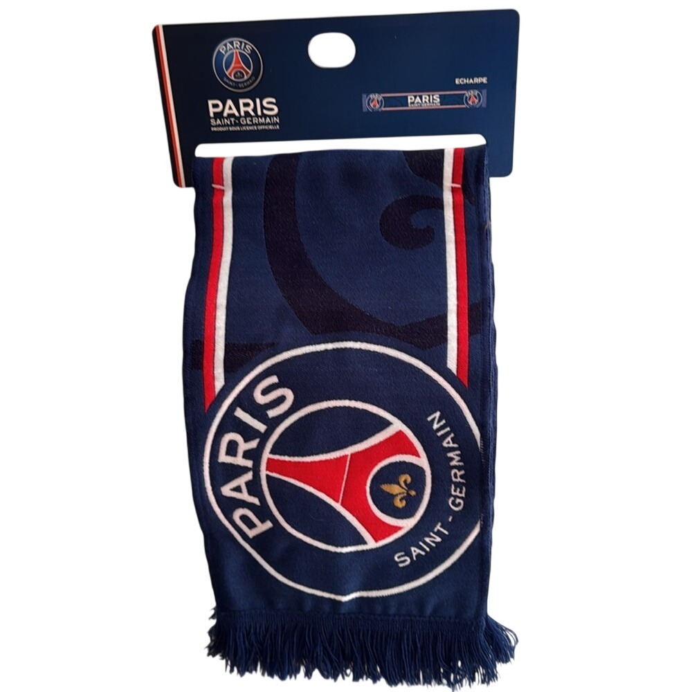 PARIS - NWT. ST GERMAIN Football Club Scarf. - Picture 2 of 4